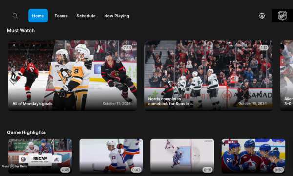 NHL-App-navigation-(Source-Google)