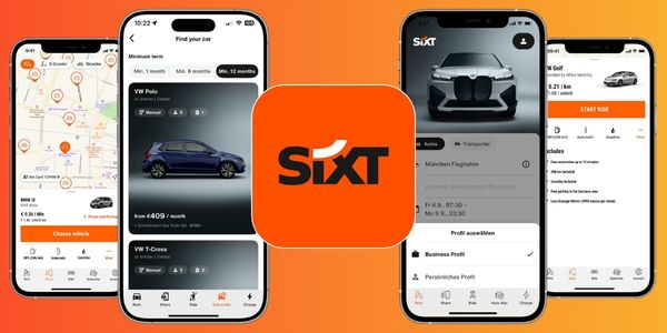 SIXT rent App